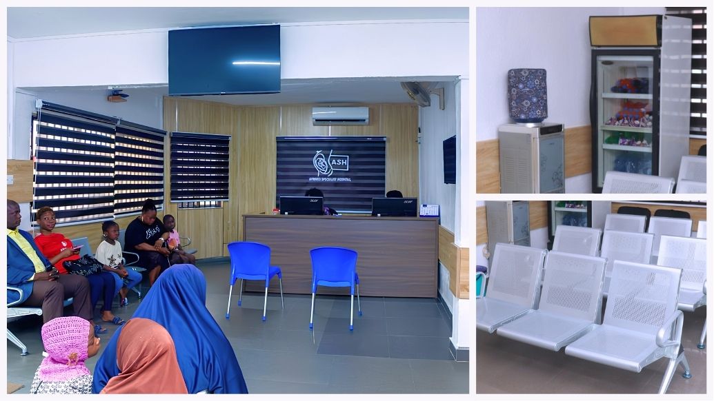 Afrimed Reception & Ventilated Waiting Lounge Afrimed Reception & Ventilated Waiting Lounge